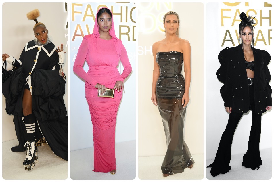 Celebrities at the CFDA awards dinner