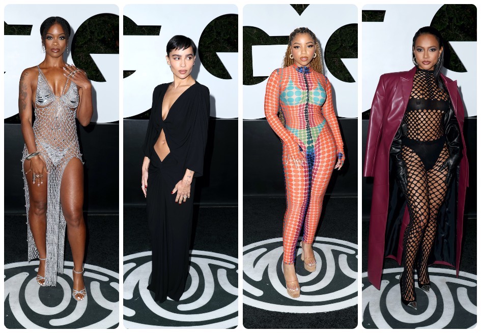 Ari Lennox, Zoë Kravitz, Chloe Bailey, Karrueche Tran attend the GQ Men of the Year Party