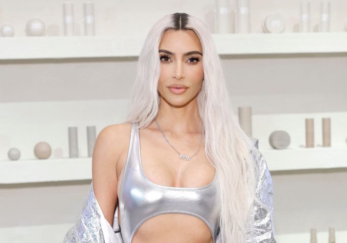 Kim Kardashian visits the SKKN by KIM holiday pop-up store at Westfield Century City Mall...
