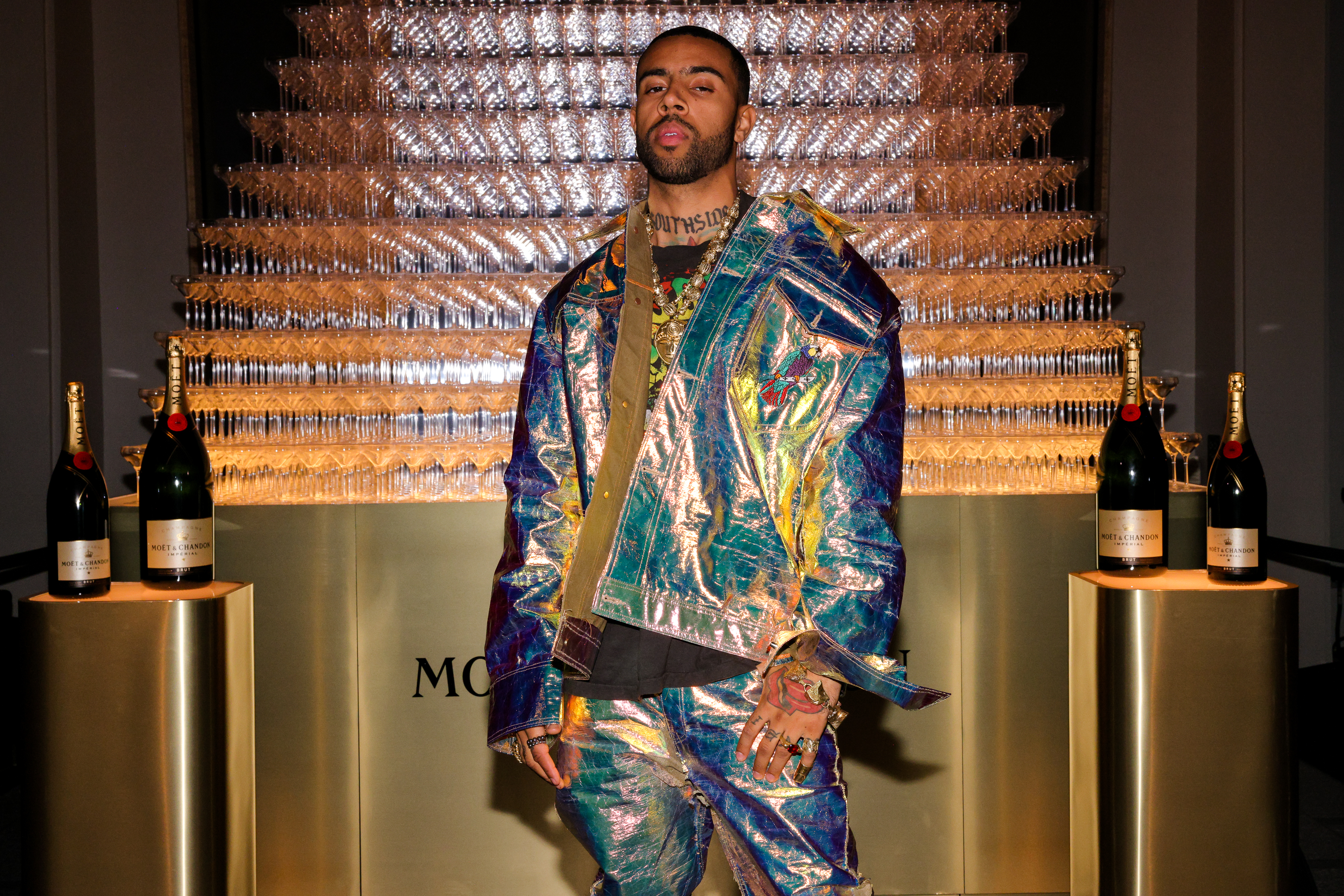 Moët & Chandon Holiday Party assets