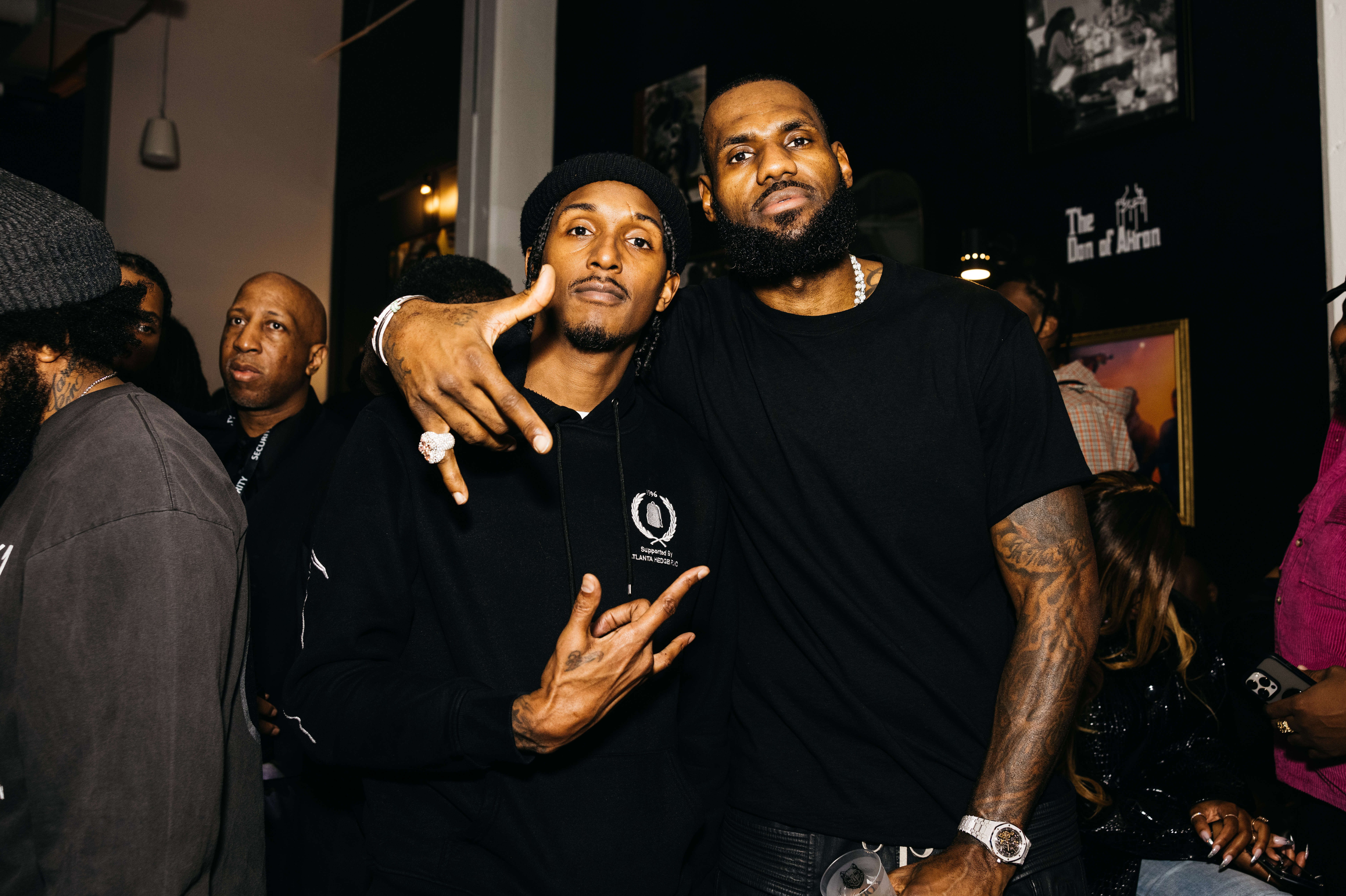 LeBron James birthday bash assets