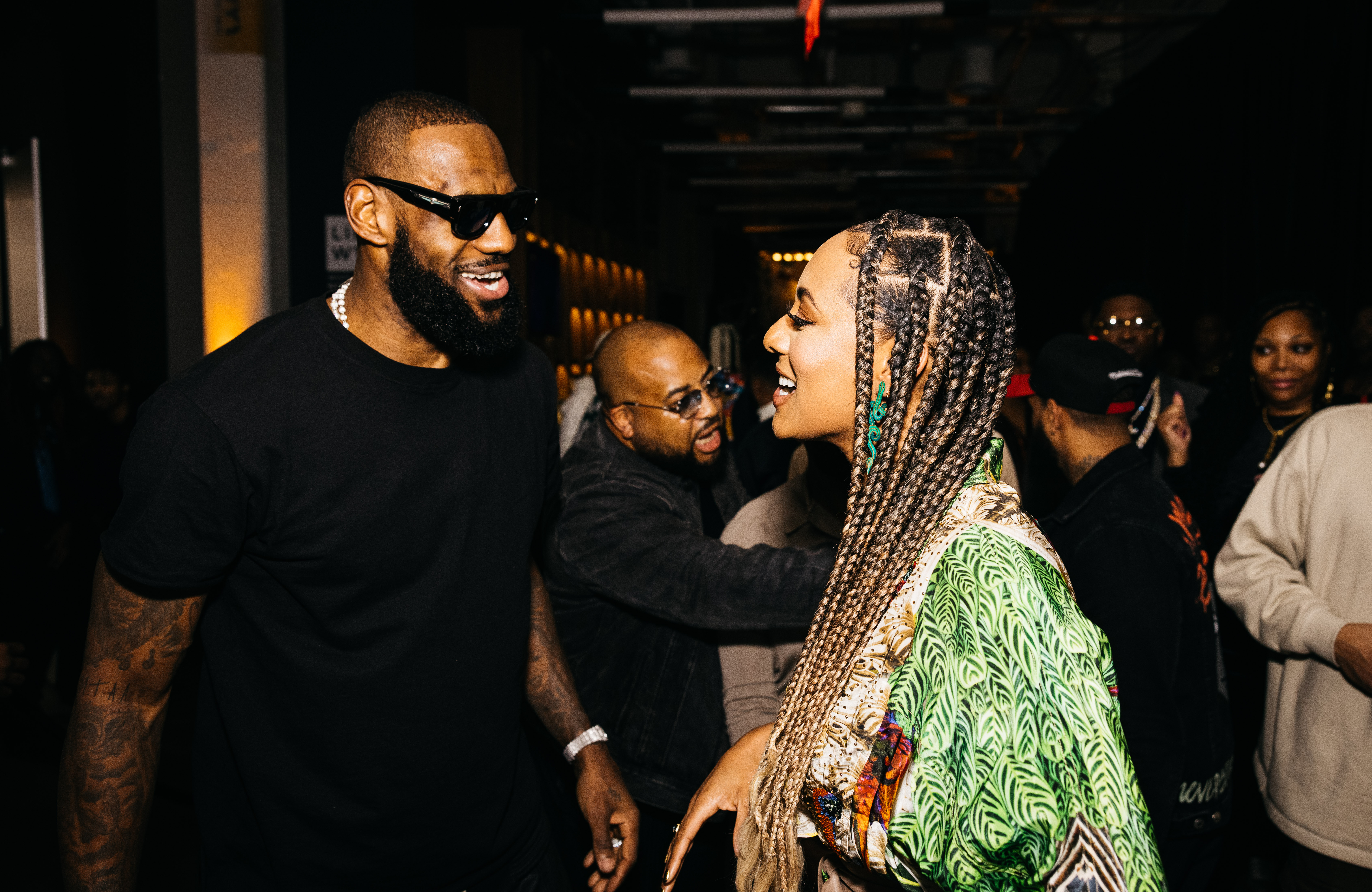 LeBron James birthday bash assets