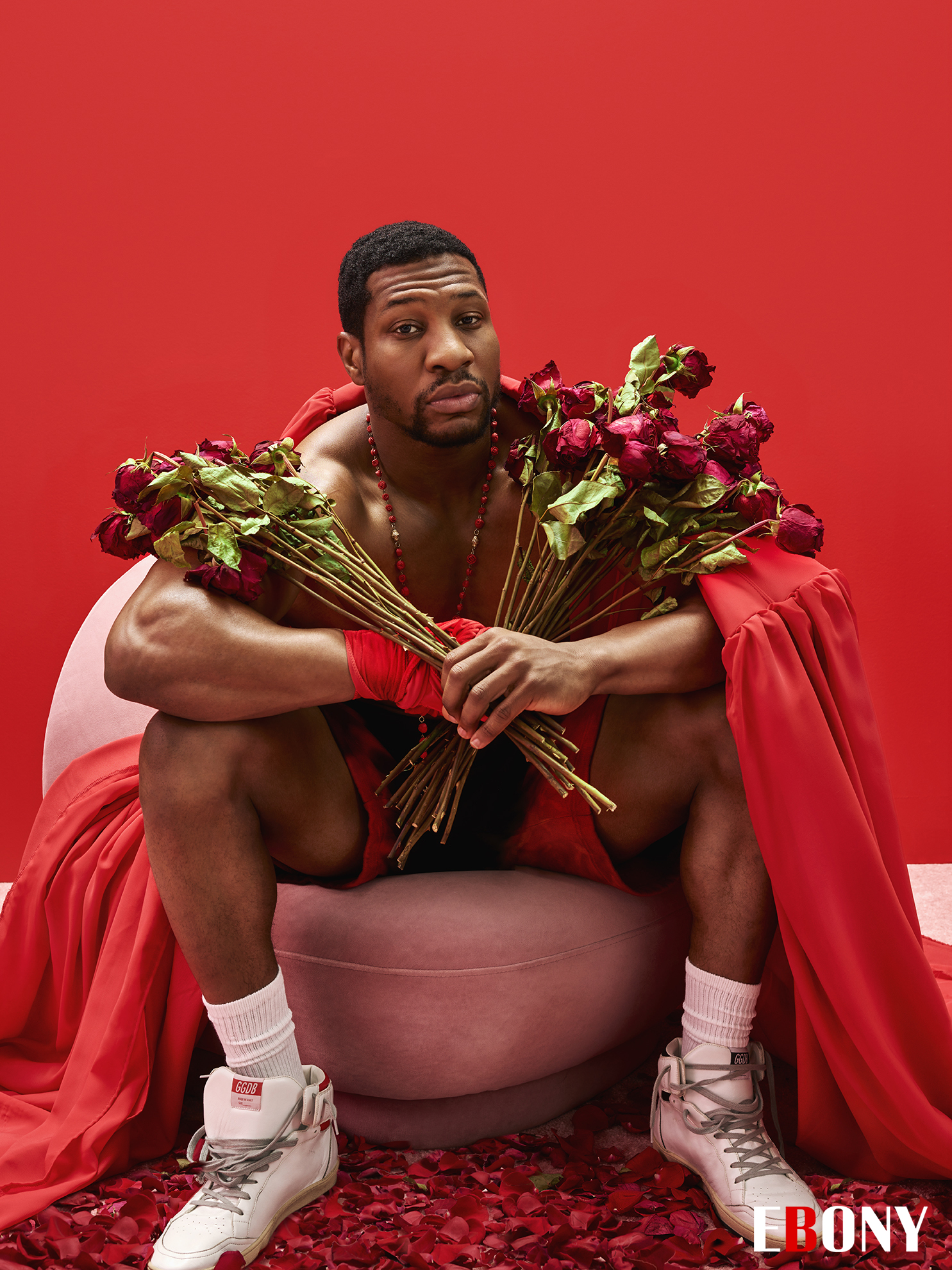 Jonathan Majors x EBONY