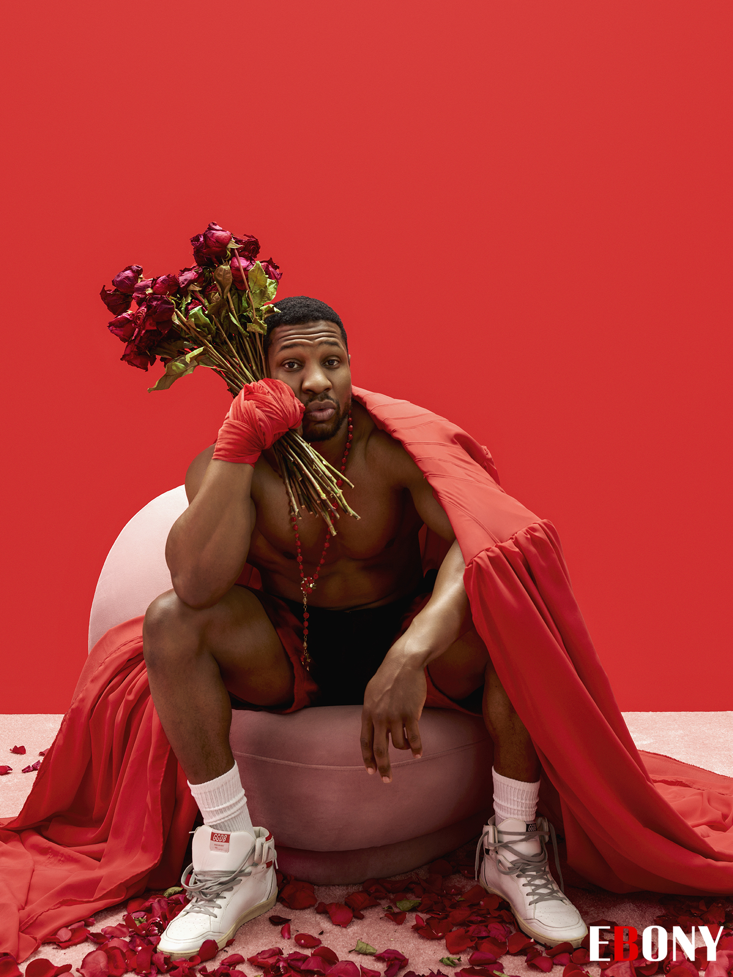 Jonathan Majors x EBONY