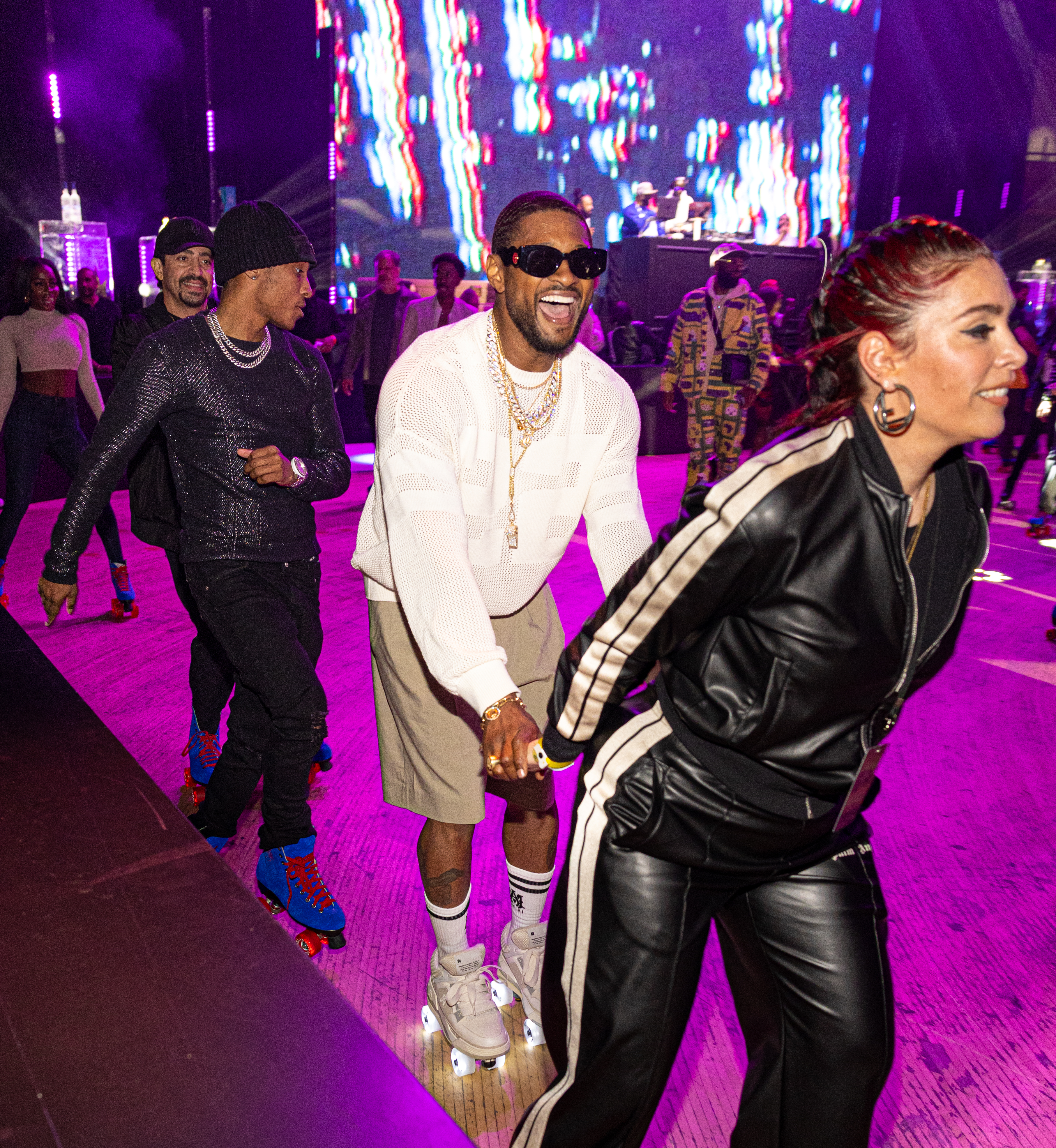 Interscope Records x Flipper’s Roller Boogie Palace assets