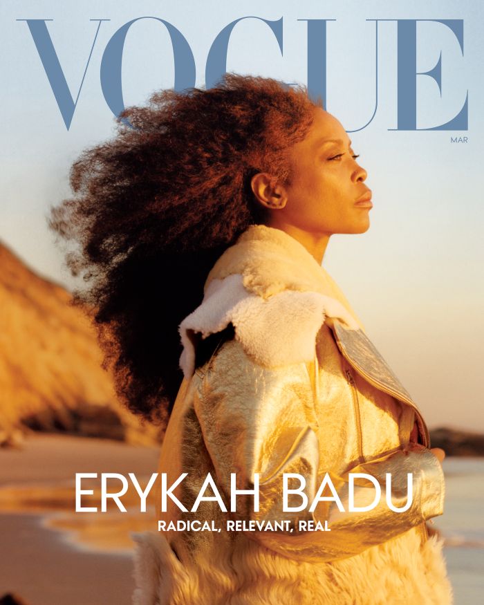 Erykah Badu covers Vogue