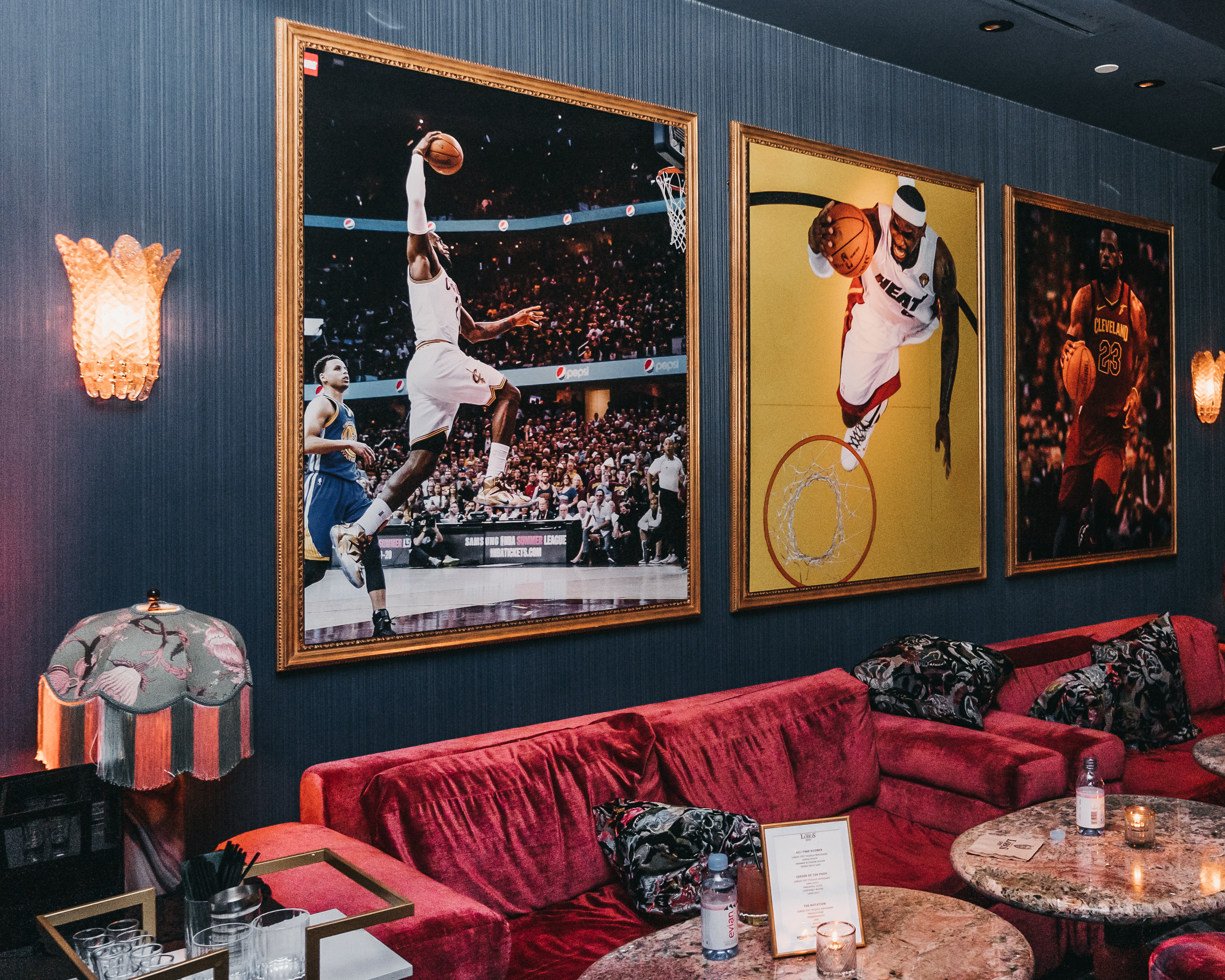 LeBron James record-breaking celebration assets