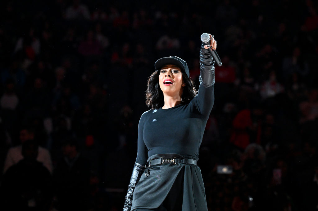 Celebrities Attend Phoenix Suns v Atlanta Hawks