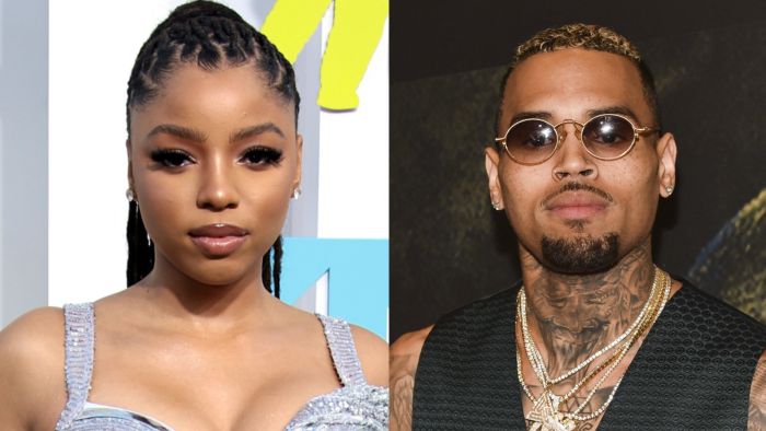 Chlöe Bailey and Chris Brown