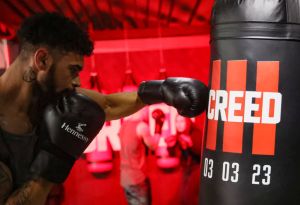 Inside The "Creed III" & Hennessy Gym Pop-Up In Los Angeles, CA On March 2, 2023