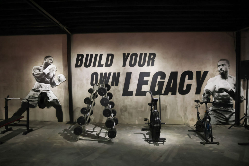 Inside The "Creed III" & Hennessy Gym Pop-Up In Los Angeles, CA On March 2, 2023