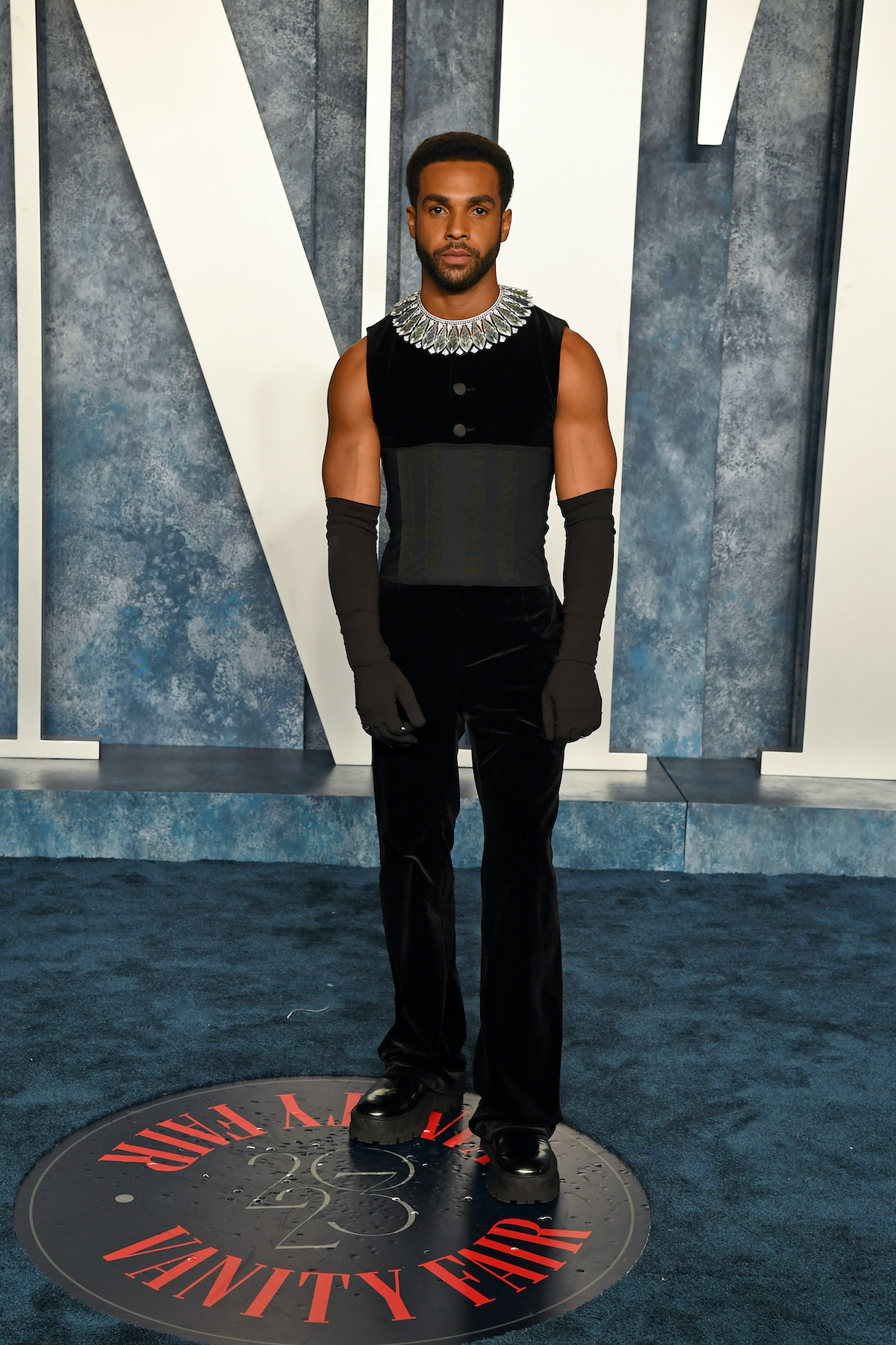 Lucien Laviscount 2023 Vanity Fair Oscars Party
