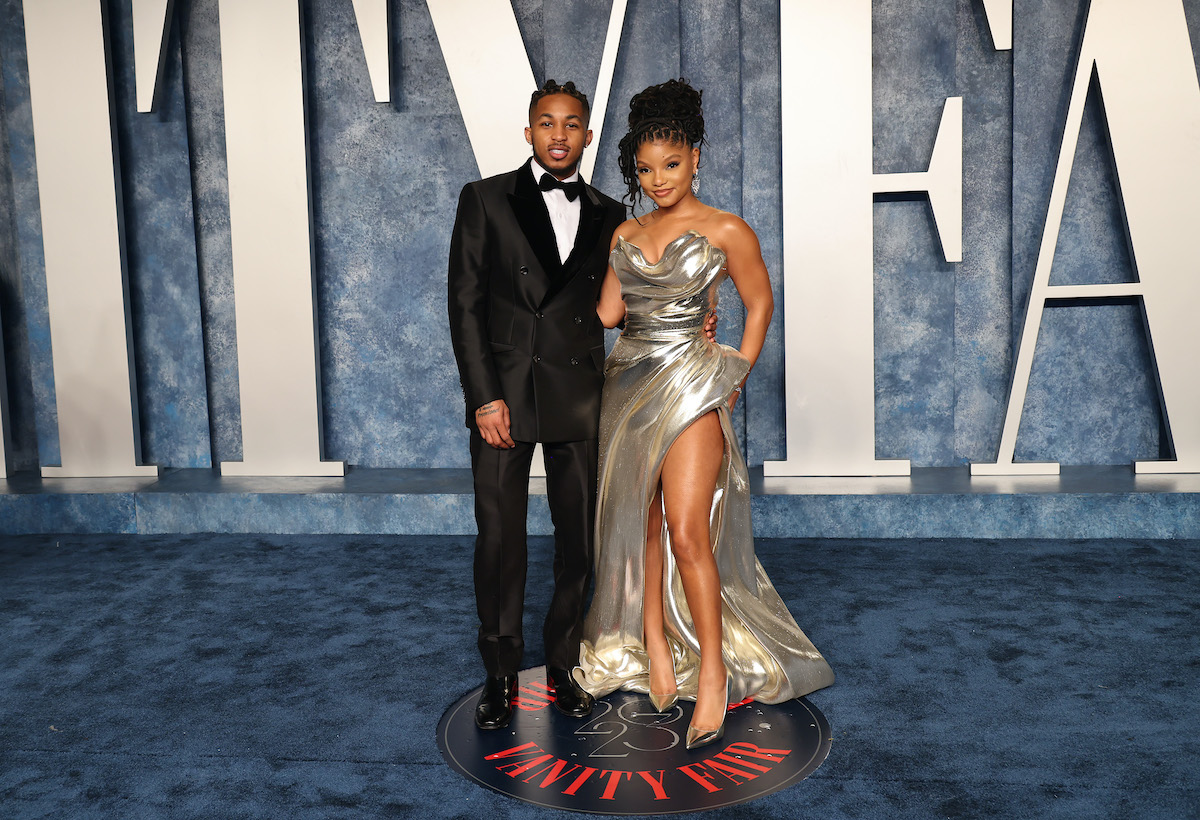 DDG and Halle Bailey 2023 Vanity Fair Oscars Party
