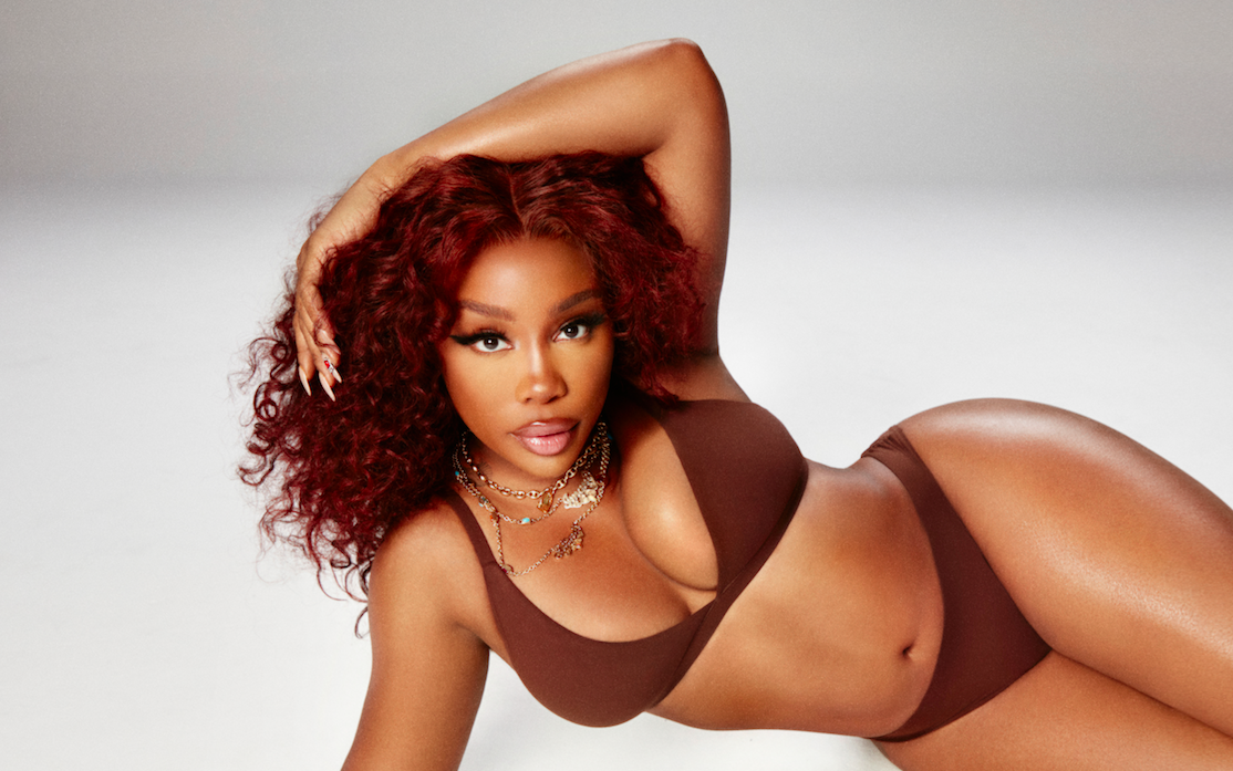 SZA SKIMS campaign assets