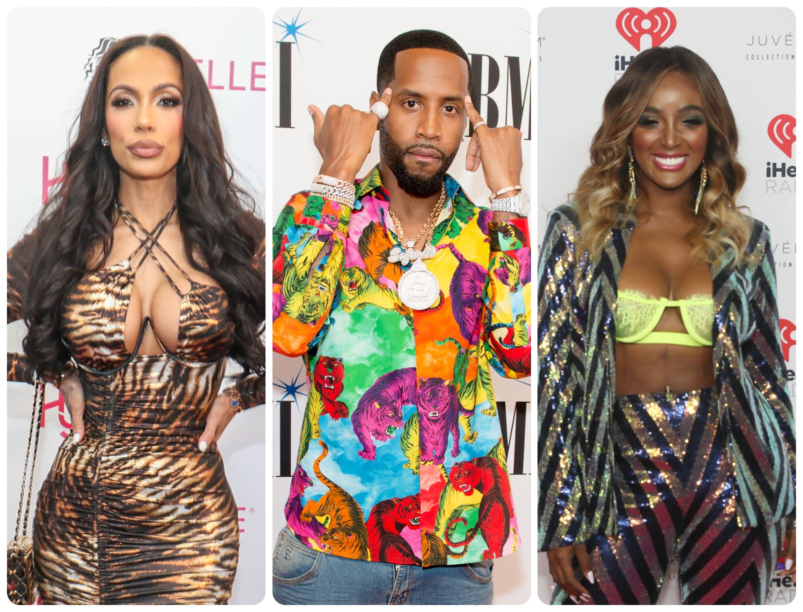 'LHH's' Safaree surprised Amara La Negra with Rolexes for her twins. His ex Erica Mena called him a "deadbeat clown" to their kids.