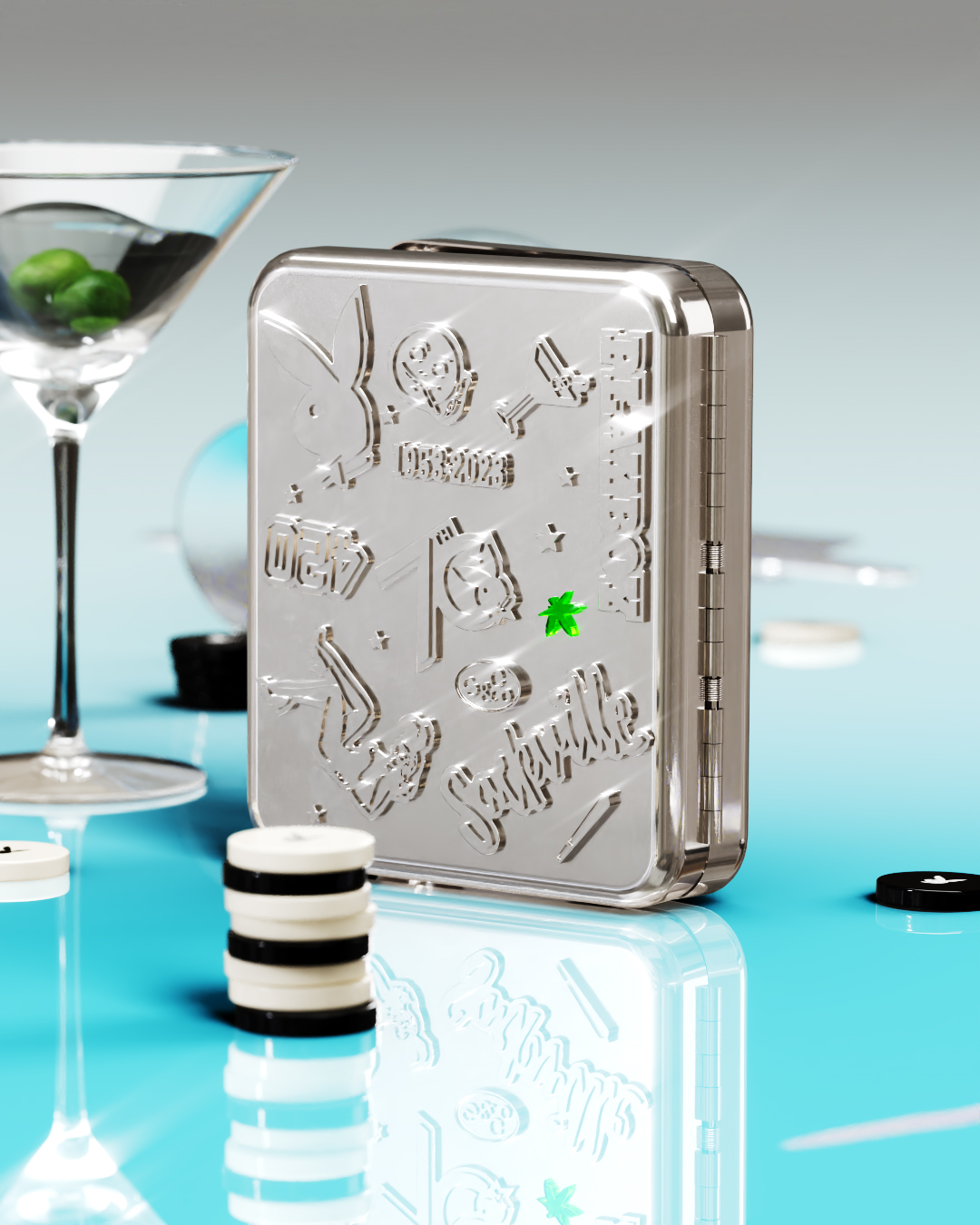 Playboy x Sackville Platinum Smoke Set