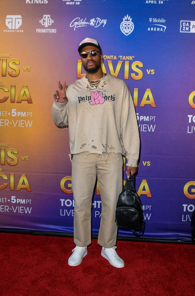 Celebrities Attend Gervonta "Tank" Davis Vs "King" Ryan Garcia Fight