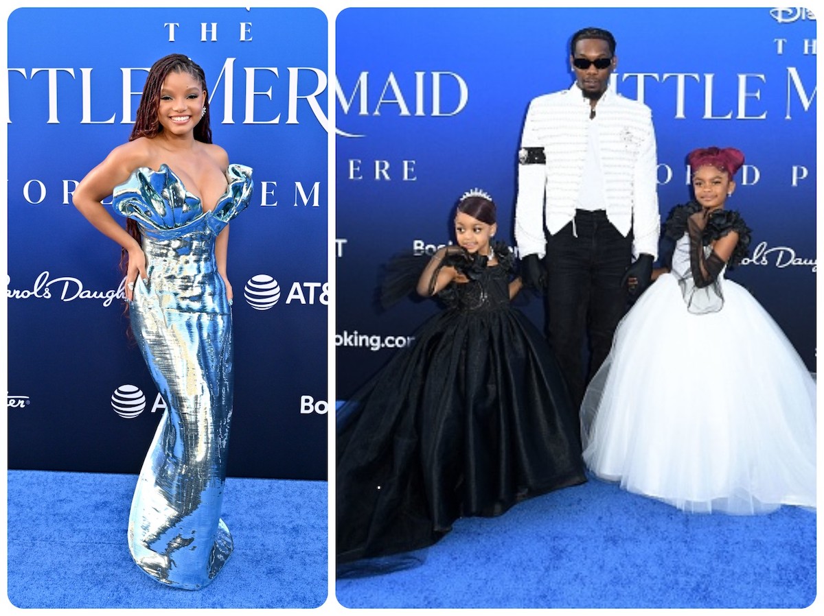 Halle Bailey Offset Kiari Cephus Kulture Cephus and Kalea Cephus)