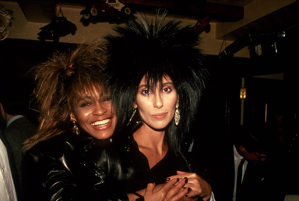 Tina Turner with Cher...