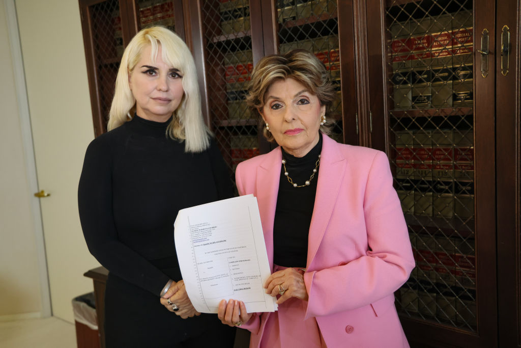 Gloria Allred And Her Client, A Photojournalist Hold Press Conference To Announce Filing Of Lawsuit Against Kanye West (Ye)