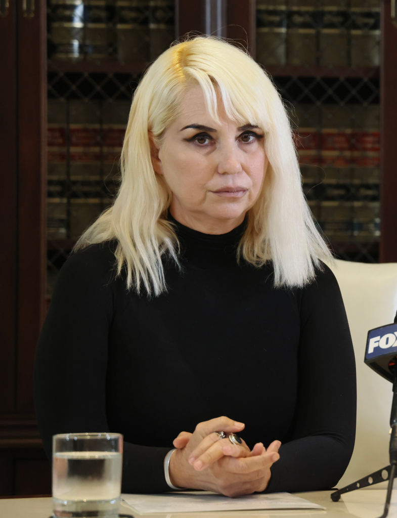 Gloria Allred And Her Client, A Photojournalist Hold Press Conference To Announce Filing Of Lawsuit Against Kanye West (Ye)