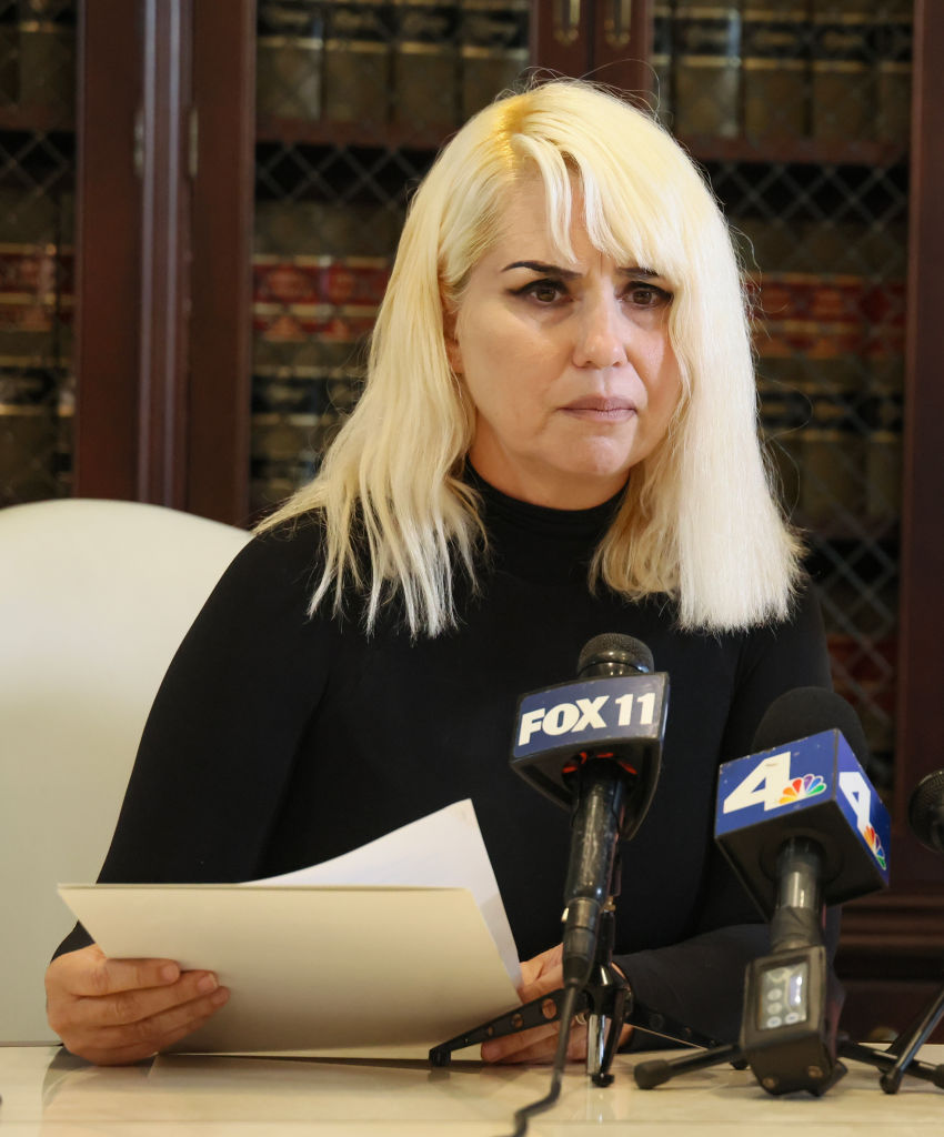 Gloria Allred And Her Client, A Photojournalist Hold Press Conference To Announce Filing Of Lawsuit Against Kanye West (Ye)