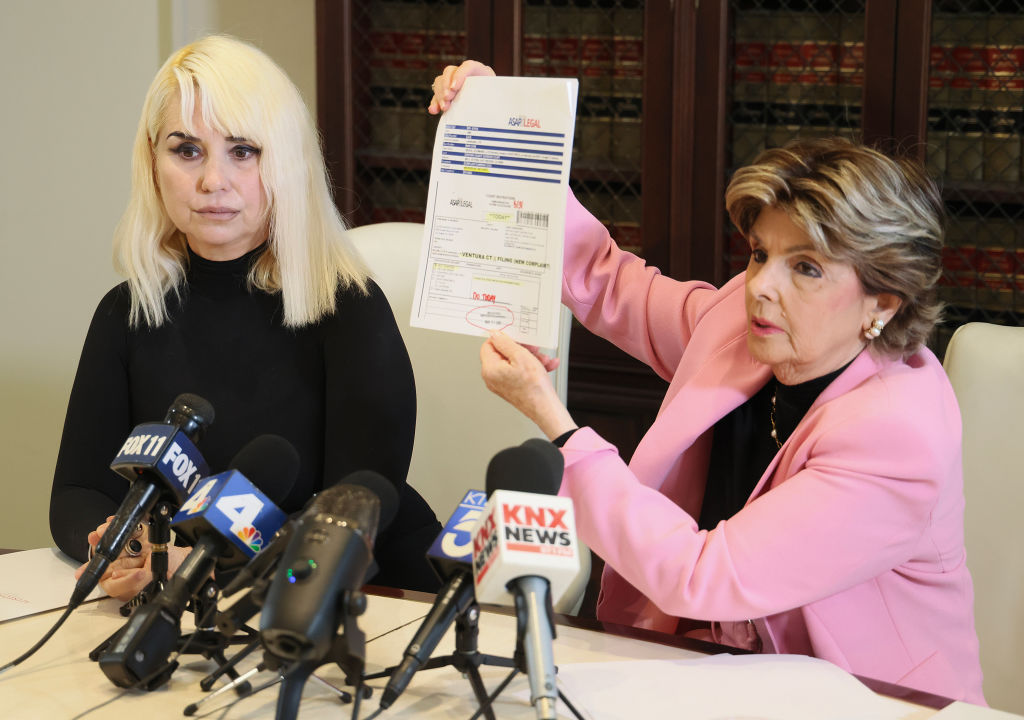 Gloria Allred And Her Client, A Photojournalist Hold Press Conference To Announce Filing Of Lawsuit Against Kanye West (Ye)