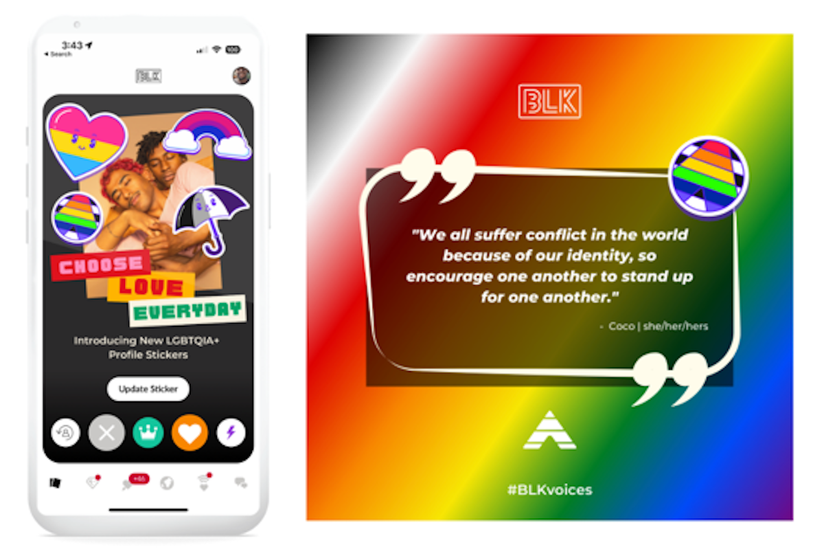 BLK x Hippy Potter Pride Month