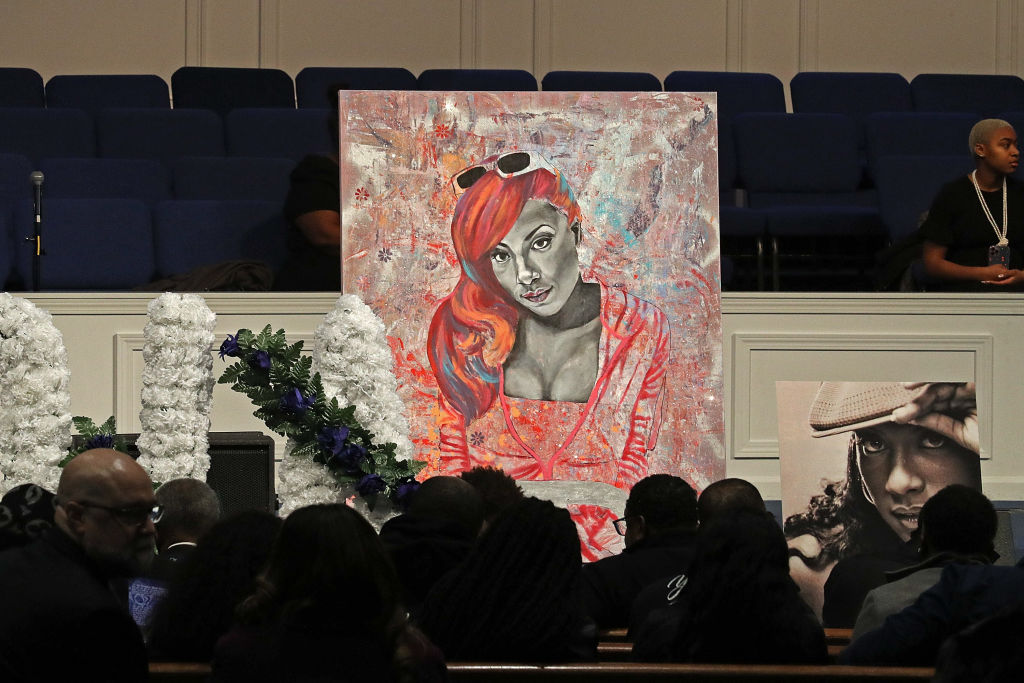 Lola "Gangsta Boo" Mitchell Funeral