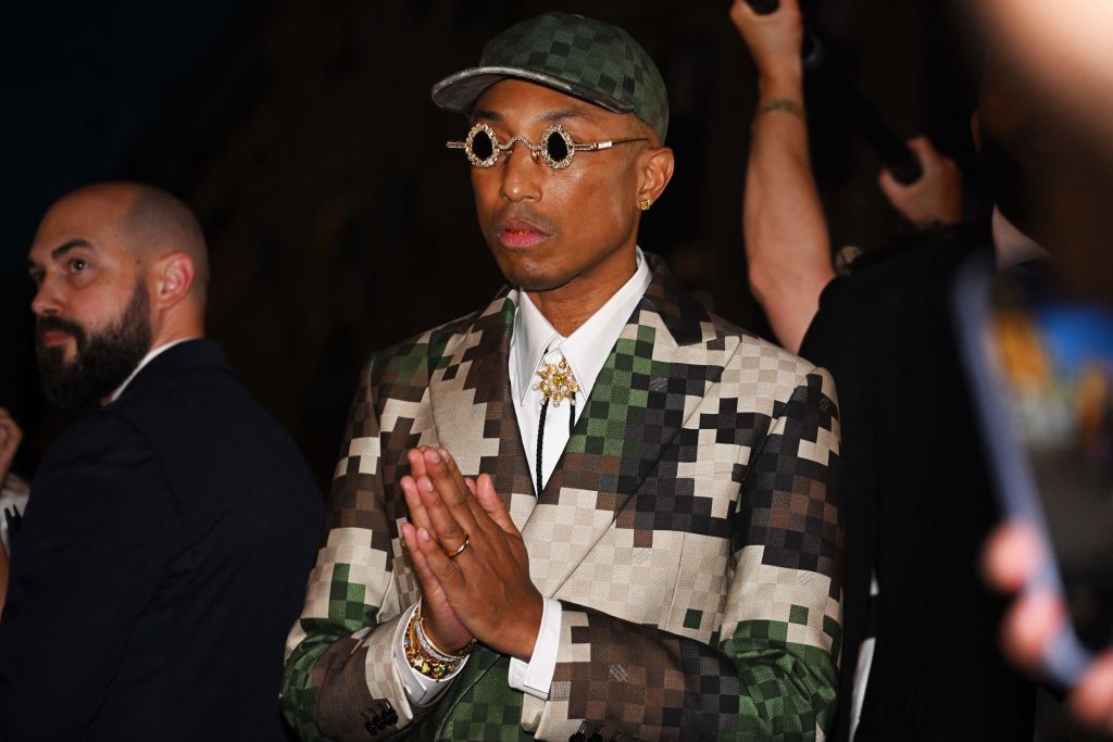 Pharrell - FASHION-FRANCE-MEN-LOUIS VUITTON