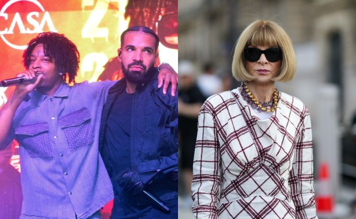 21 Savage x Drake x Anna Wintour