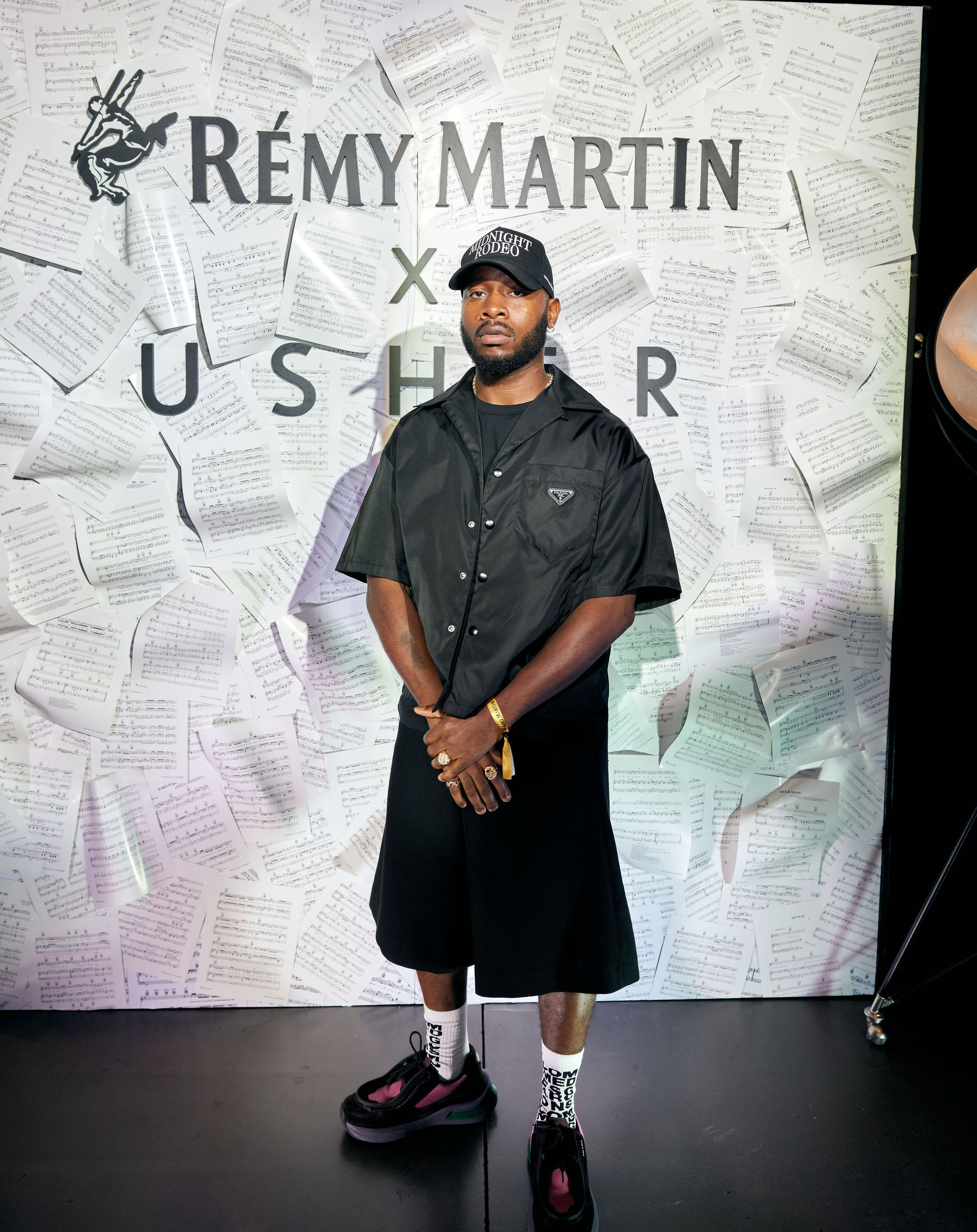 Usher x Rémy Martin 'Life Is A Melody' campaign assets
