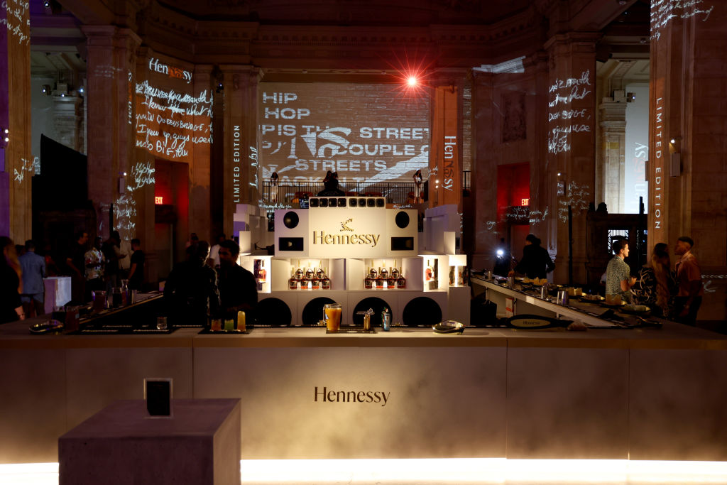 Hennessy & Nas Celebrate Hip Hop’s 50th Anniversary With A Collaborative Limited Edition Bottle in New York City on July 20, 2023