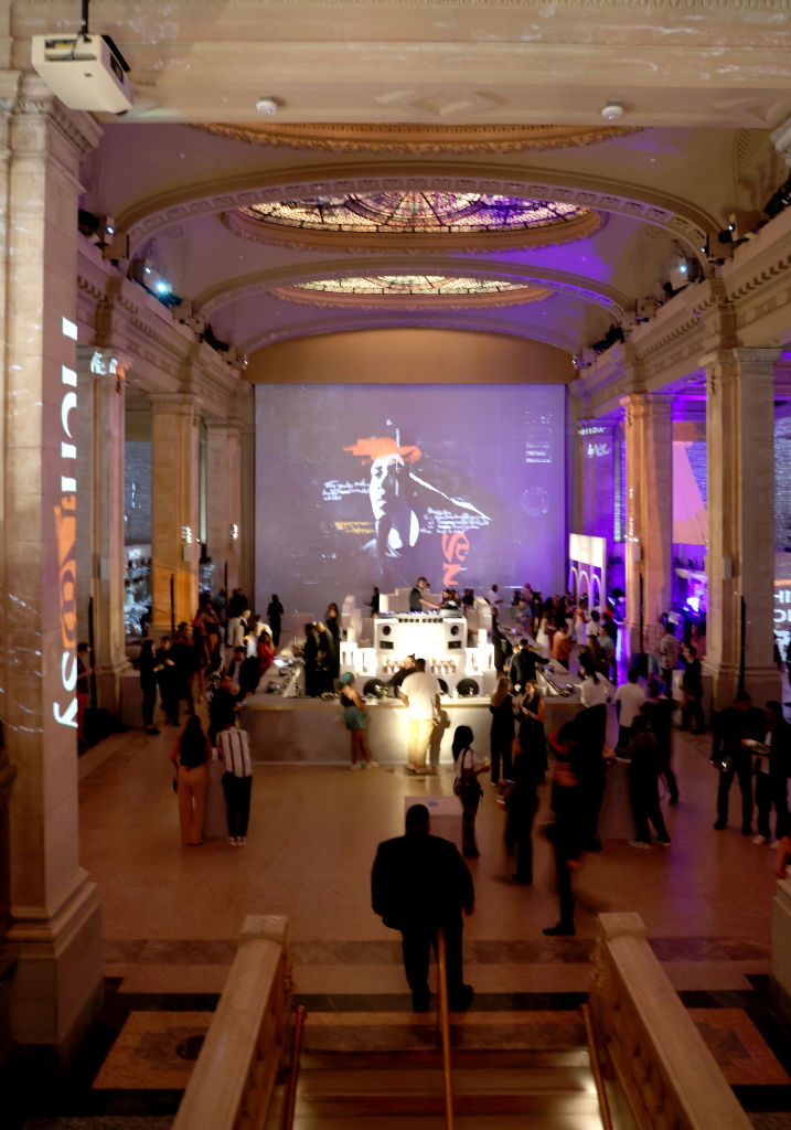 Hennessy & Nas Celebrate Hip Hop’s 50th Anniversary With A Collaborative Limited Edition Bottle in New York City on July 20, 2023