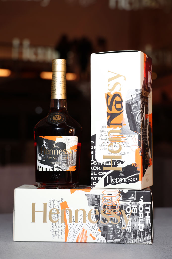 Hennessy & Nas Celebrate Hip Hop’s 50th Anniversary With A Collaborative Limited Edition Bottle in New York City on July 20, 2023