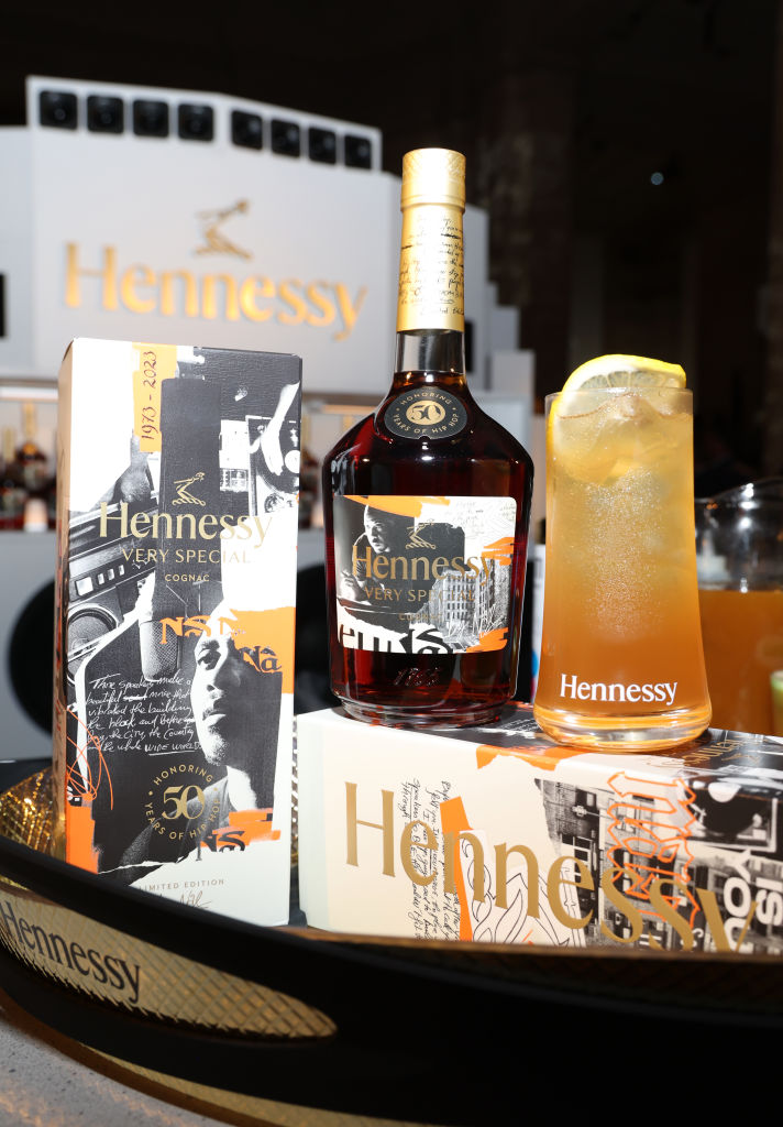 Hennessy & Nas Celebrate Hip Hop’s 50th Anniversary With A Collaborative Limited Edition Bottle in New York City on July 20, 2023