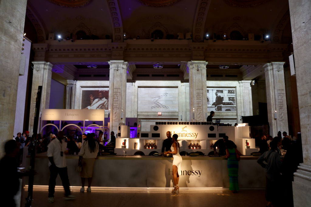 Hennessy & Nas Celebrate Hip Hop’s 50th Anniversary With A Collaborative Limited Edition Bottle in New York City on July 20, 2023