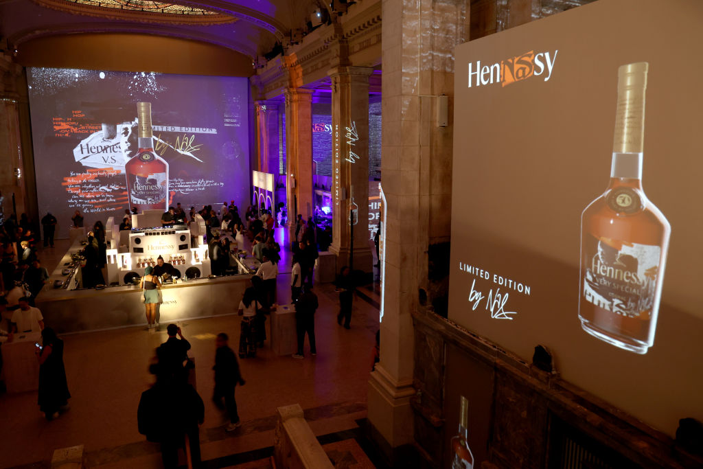Hennessy & Nas Celebrate Hip Hop’s 50th Anniversary With A Collaborative Limited Edition Bottle in New York City on July 20, 2023