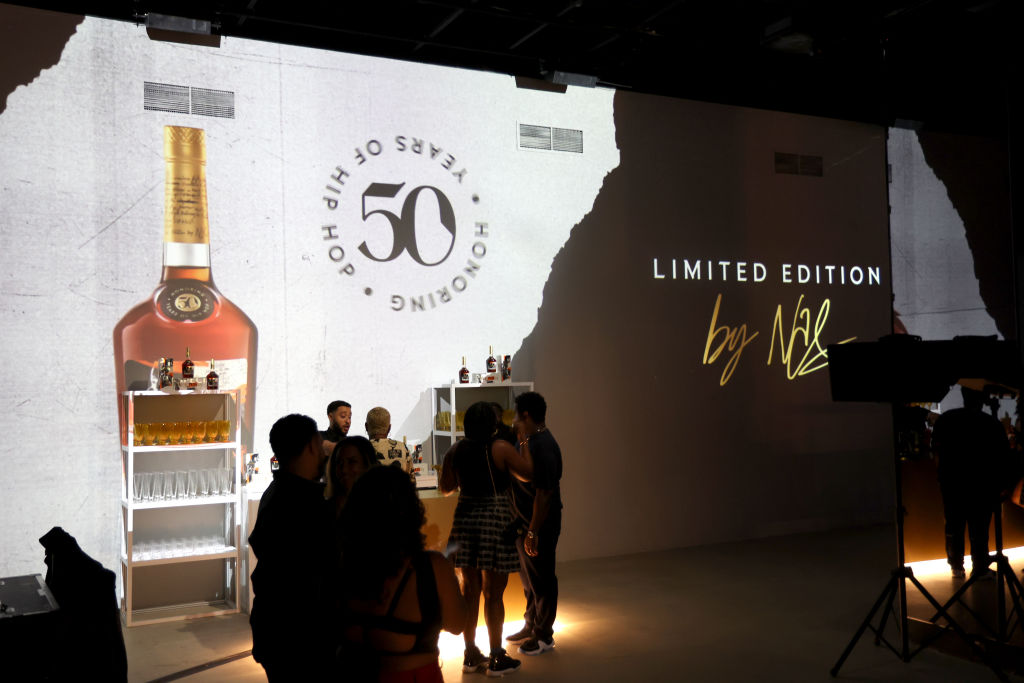 Hennessy & Nas Celebrate Hip Hop’s 50th Anniversary With A Collaborative Limited Edition Bottle in New York City on July 20, 2023