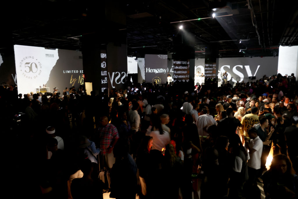 Hennessy & Nas Celebrate Hip Hop’s 50th Anniversary With A Collaborative Limited Edition Bottle in New York City on July 20, 2023