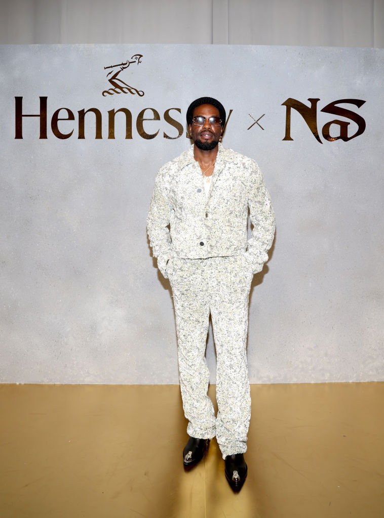Hennessy & Nas Celebrate Hip Hop’s 50th Anniversary With A Collaborative Limited Edition Bottle in New York City on July 20, 2023