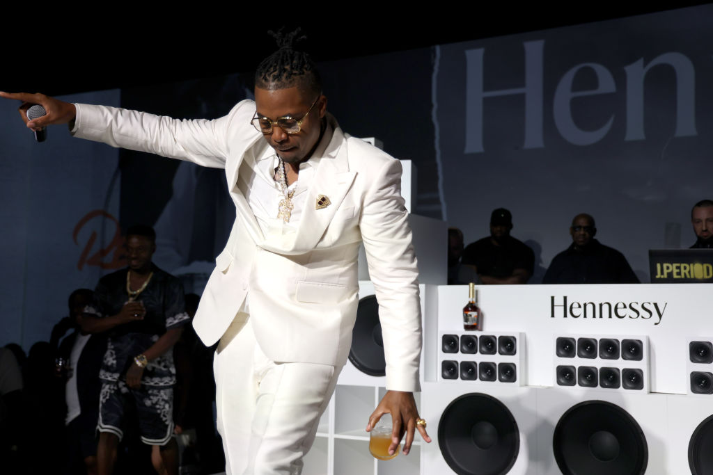 Hennessy & Nas Celebrate Hip Hop’s 50th Anniversary With A Collaborative Limited Edition Bottle in New York City on July 20, 2023