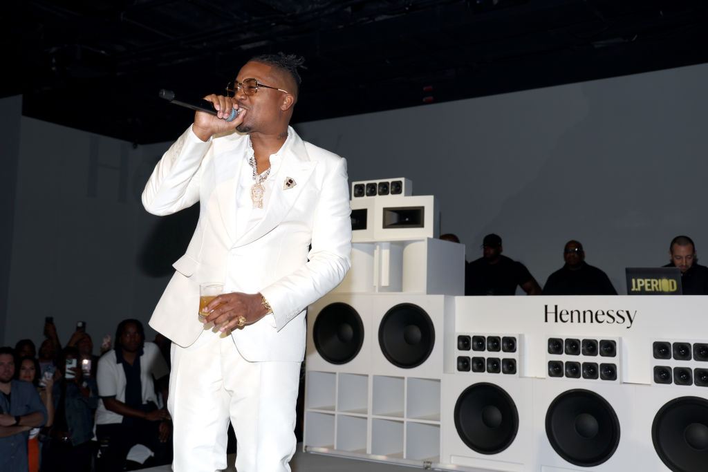Hennessy & Nas Celebrate Hip Hop’s 50th Anniversary With A Collaborative Limited Edition Bottle in New York City on July 20, 2023