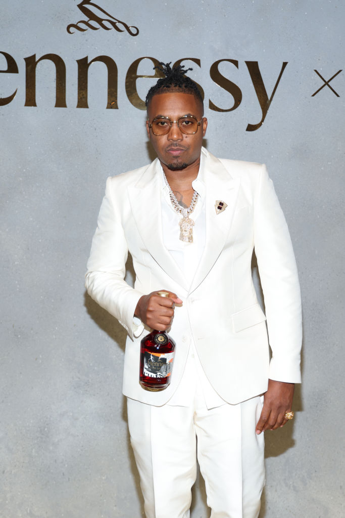 Hennessy & Nas Celebrate Hip Hop’s 50th Anniversary With A Collaborative Limited Edition Bottle in New York City on July 20, 2023