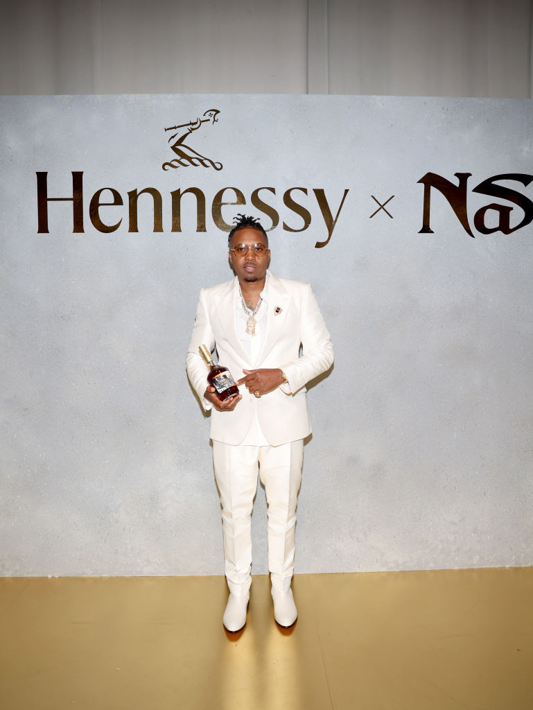 Hennessy & Nas Celebrate Hip Hop’s 50th Anniversary With A Collaborative Limited Edition Bottle in New York City on July 20, 2023