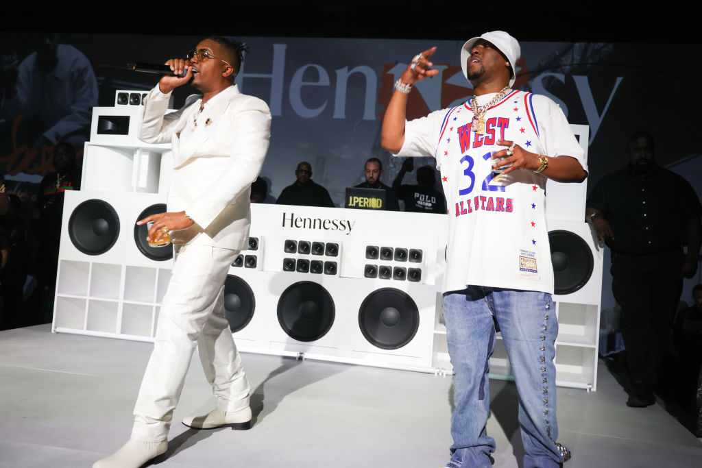 Hennessy & Nas Celebrate Hip Hop’s 50th Anniversary With A Collaborative Limited Edition Bottle in New York City on July 20, 2023