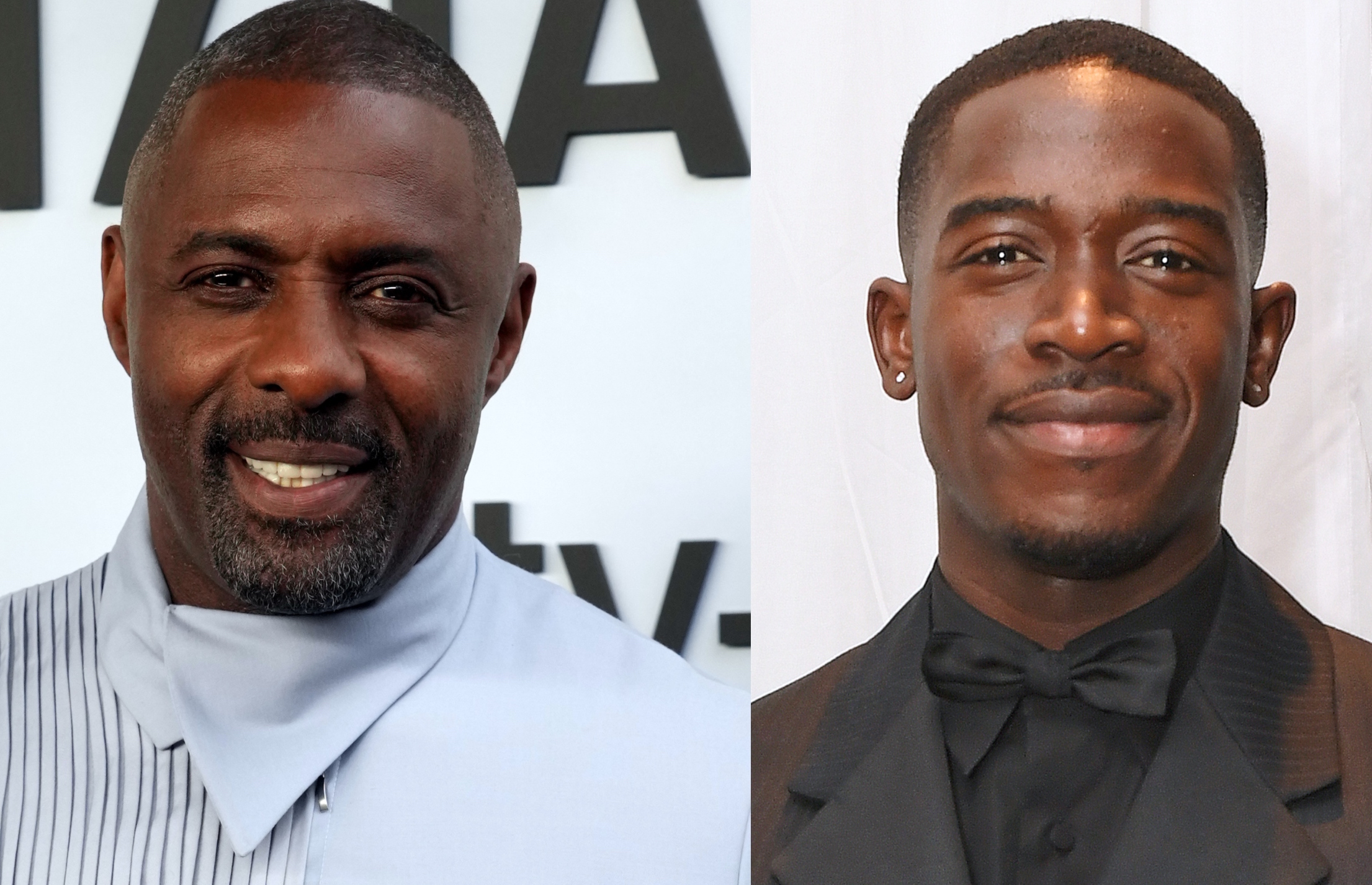 Damson Idris and Idris Elba