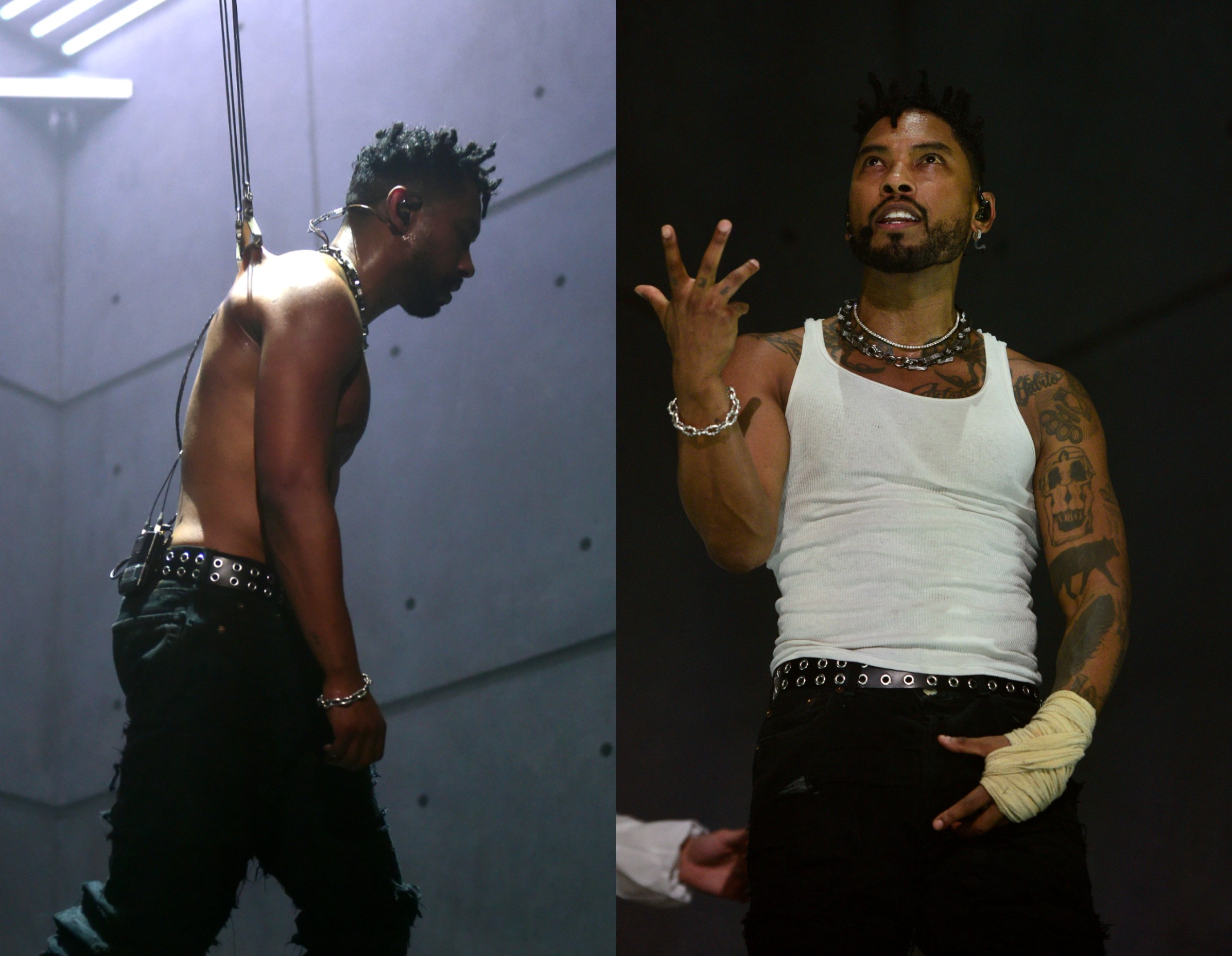 Miguel suspended at Viscera Experience