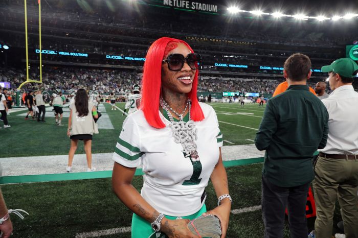 Celebrities Attend The Buffalo Bills Vs New York Jets Game