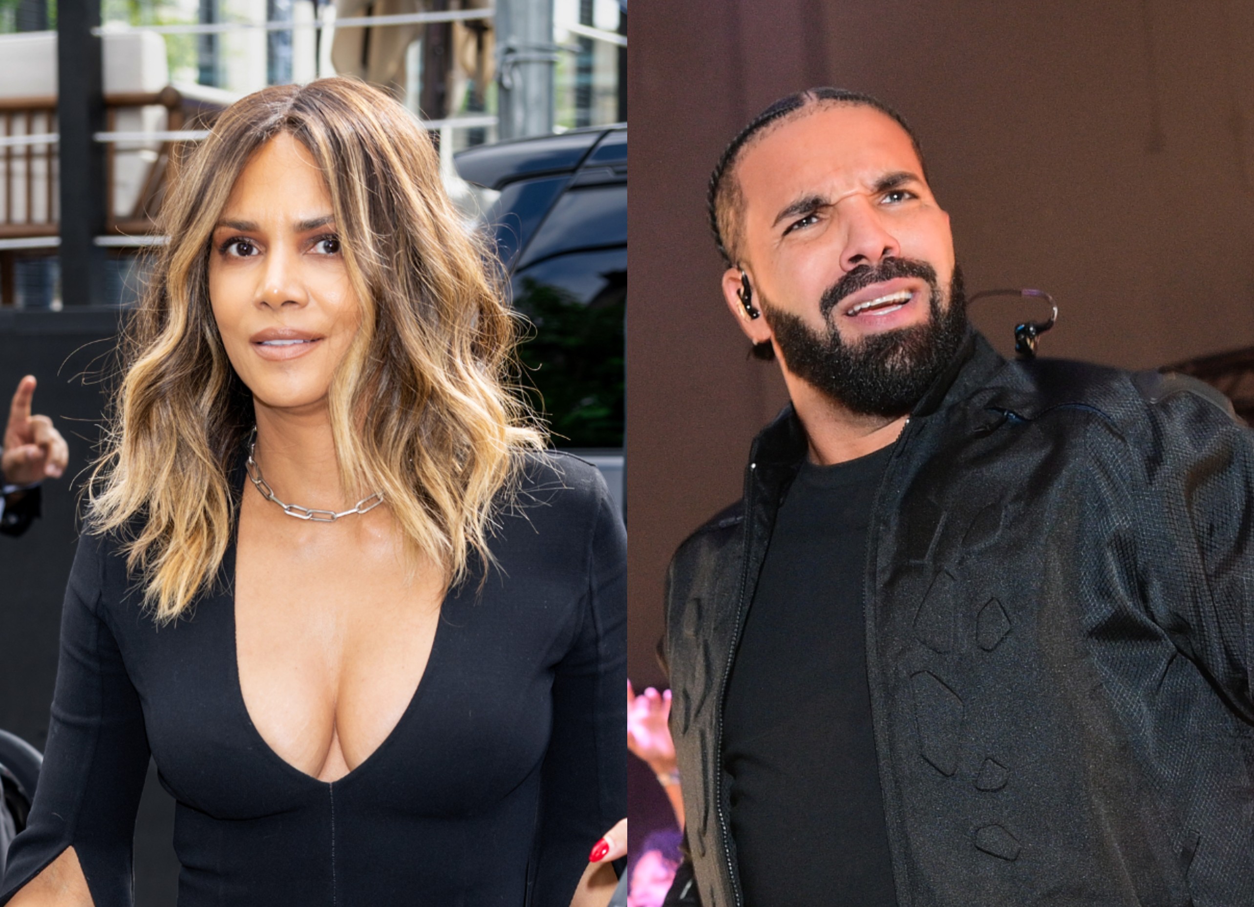 halle berry x drake